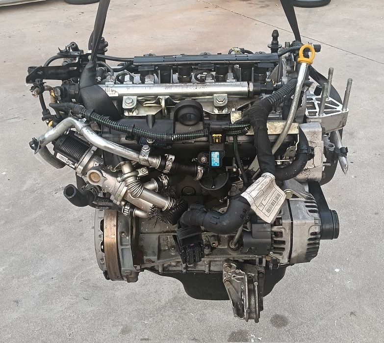 Motore 199A3000 senza turbina FIAT GRANDE PUNTO-IDEA-LANCIA YPSILON  1.3 Mjt  66Kw (2005-2010) Turbina Bassa