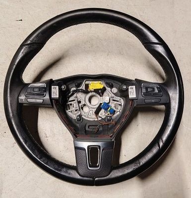 Volante in pelle con comandi 3C8419091BCE74 VOLKSWAGEN GOLF 6 1.6 Tdi (2008-2012)