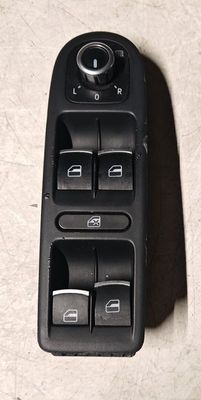 Pulsantiera anteriore sinistra 5K1959565 VOLKSWAGEN Golf 6 (2008-2012) Pulsantiera anteriore sinistra 5K1959565 VOLKSWAGEN Golf 6 (2008-2012)