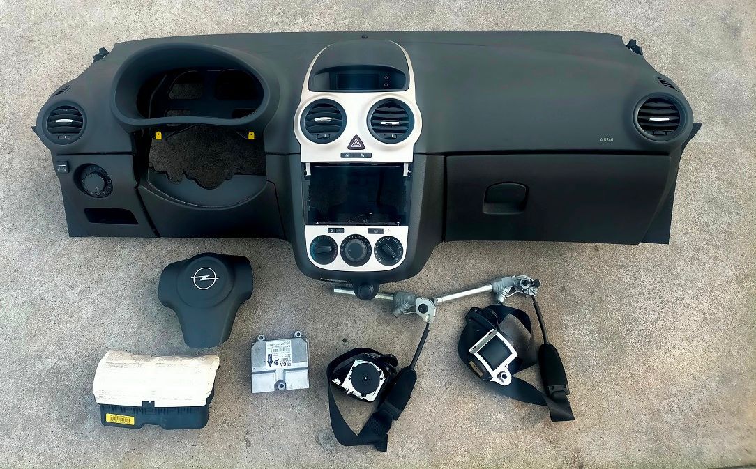 Kit Airbag completo OPEL CORSA D 2008-2014 Kit Airbag completo OPEL CORSA D 2008-2014