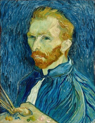 Van Gogh Self-Portrait Reproduction