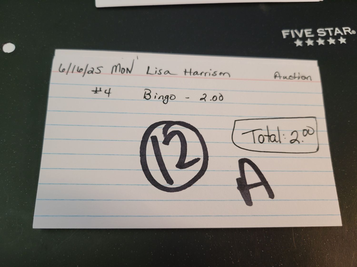 Lisa harrison 6/16/25 auction