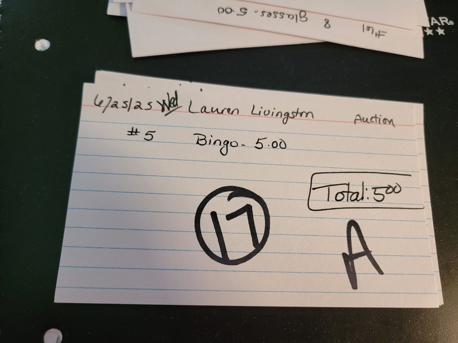 Lauren livingston 6/25/25 auction