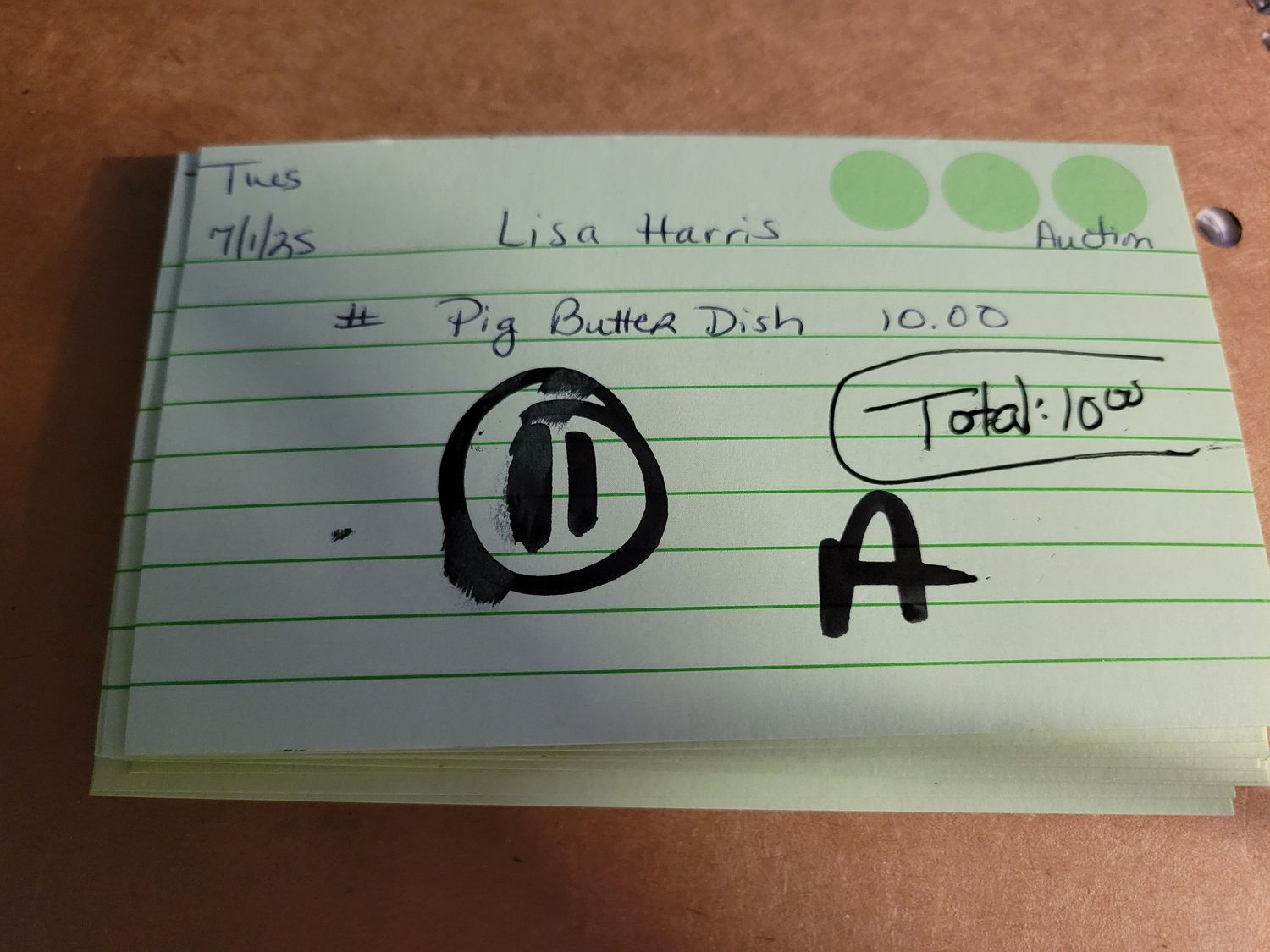 Lisa harris 7/1/25 auction