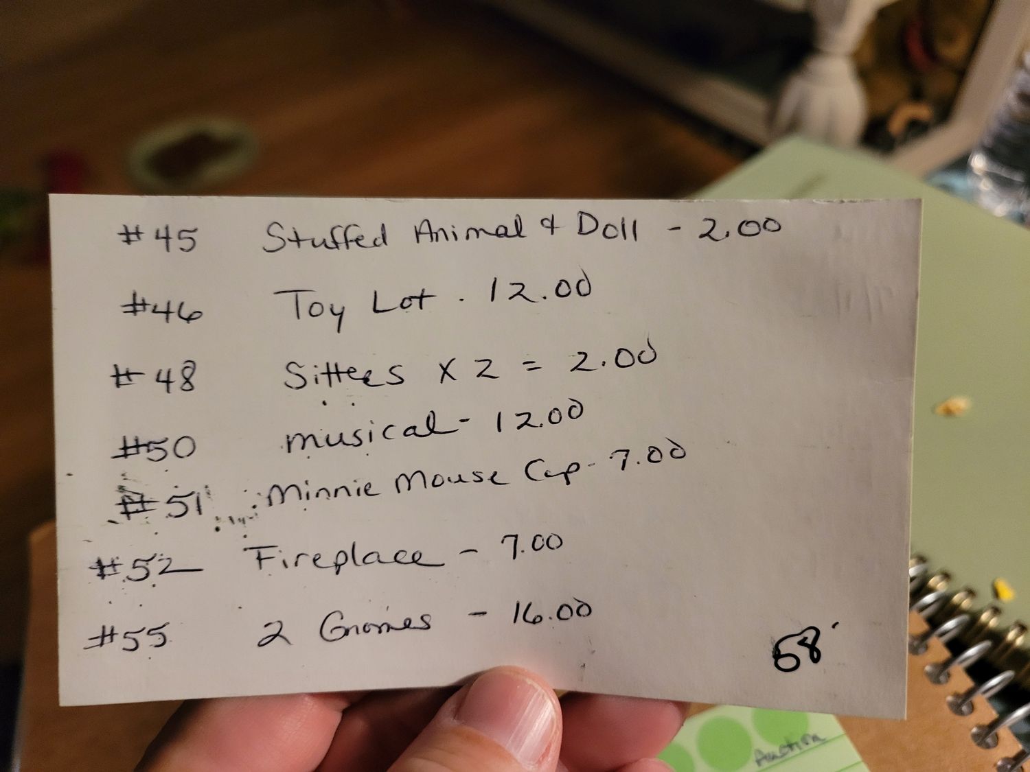 Lisa wildenberg 7/1/25 auction