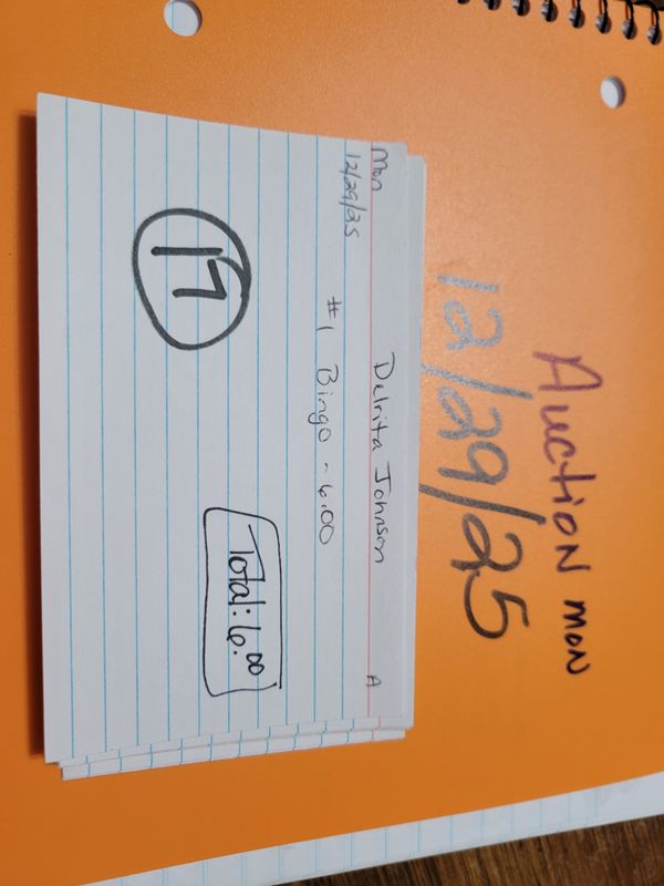 Delrita johnson 12/29/25 auction Delrita johnson 12/29/25 auction