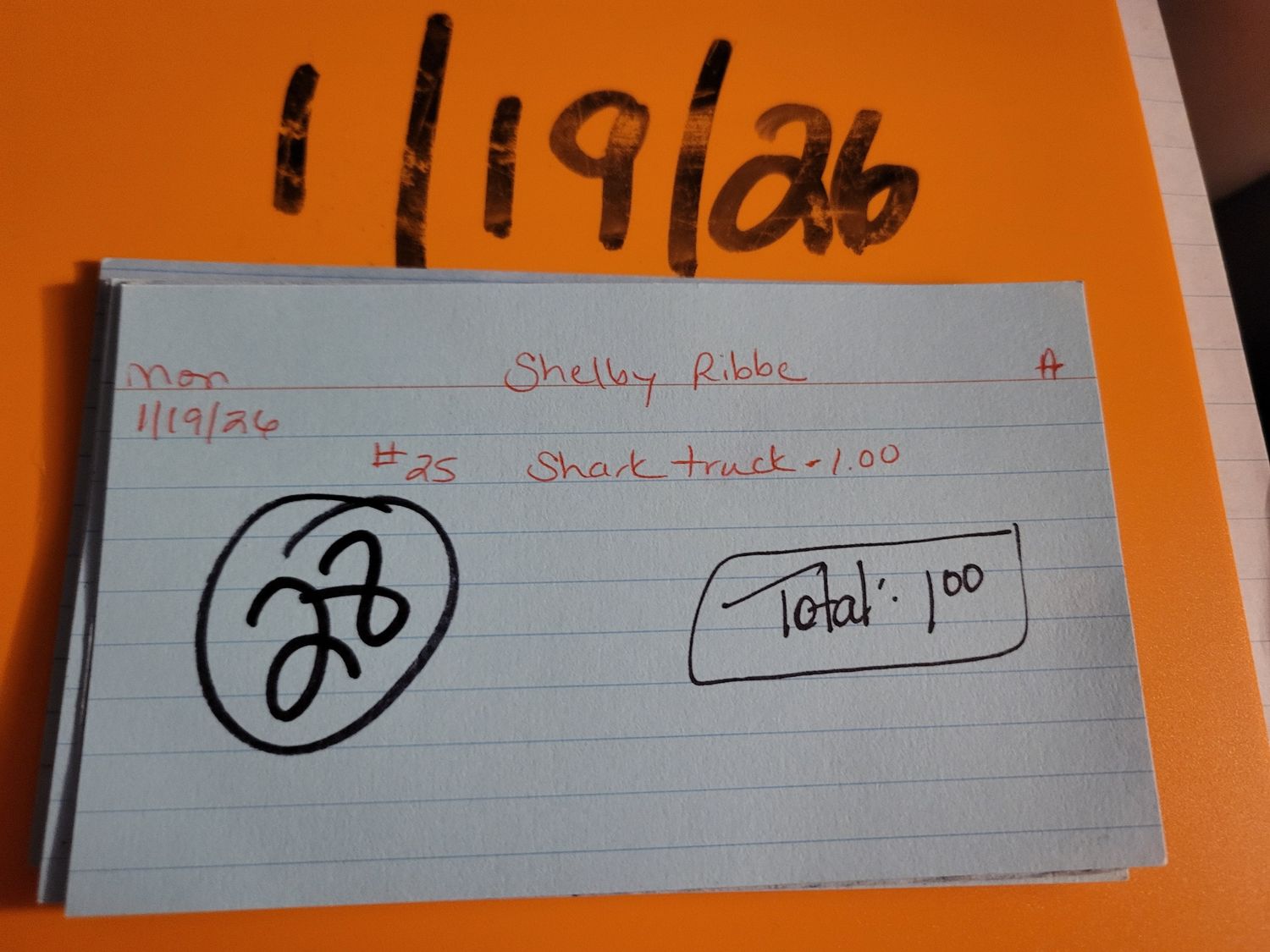 Shelby ribbe 1/19/26 mon auc Shelby ribbe 1/19/26 mon auc