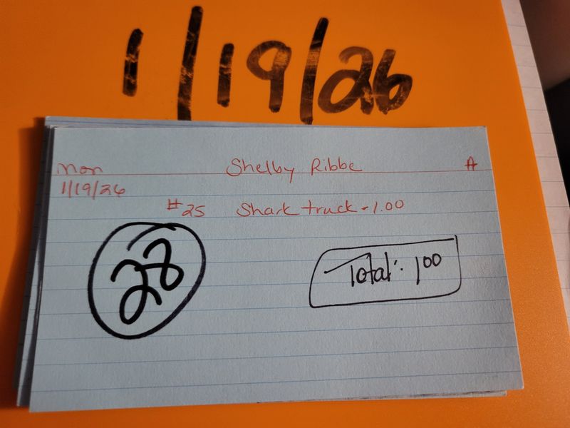 Shelby ribbe 1/19/26 mon auc Shelby ribbe 1/19/26 mon auc