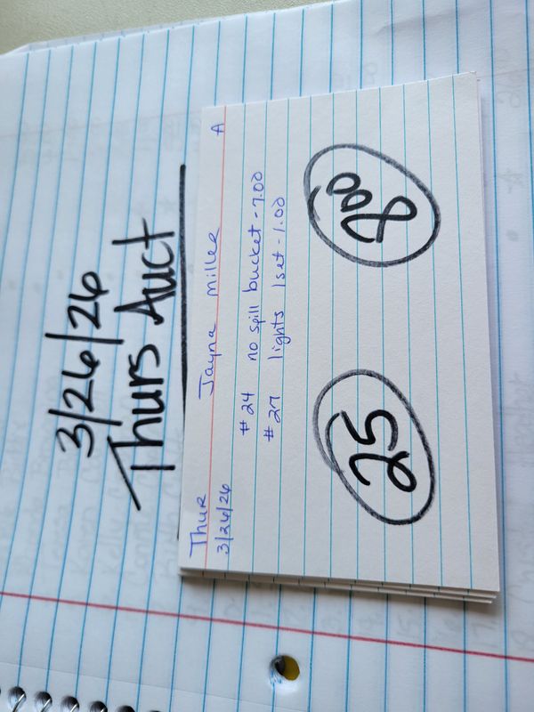 Jayna miller 3/26/26 auc thur