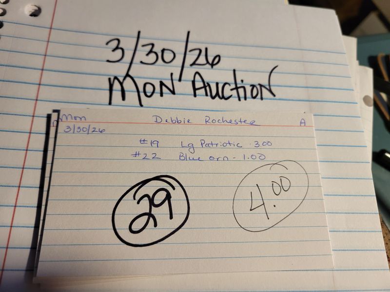 Debbie Rochester 3/39/26auc mon