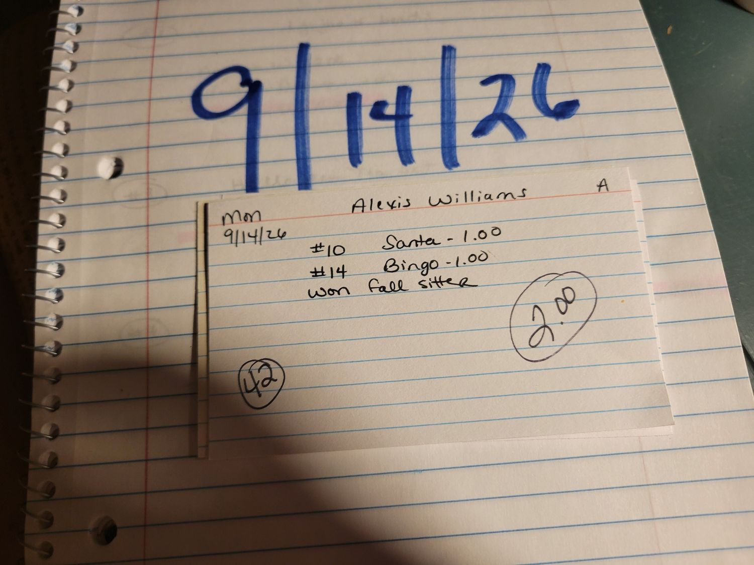 Alexis Williams 9/14/26 auc mon Alexis Williams 9/14/26 auc mon