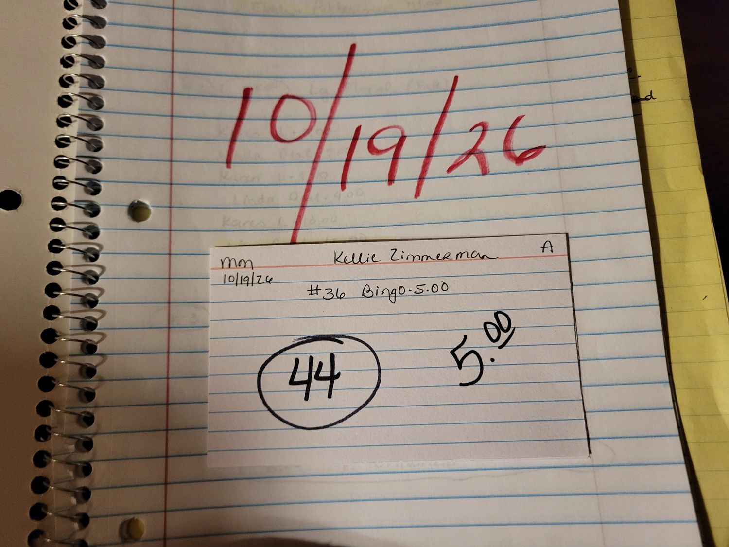 Kellie zimmeam 10/19/26 auc thir Kellie zimmeam 10/19/26 auc thir