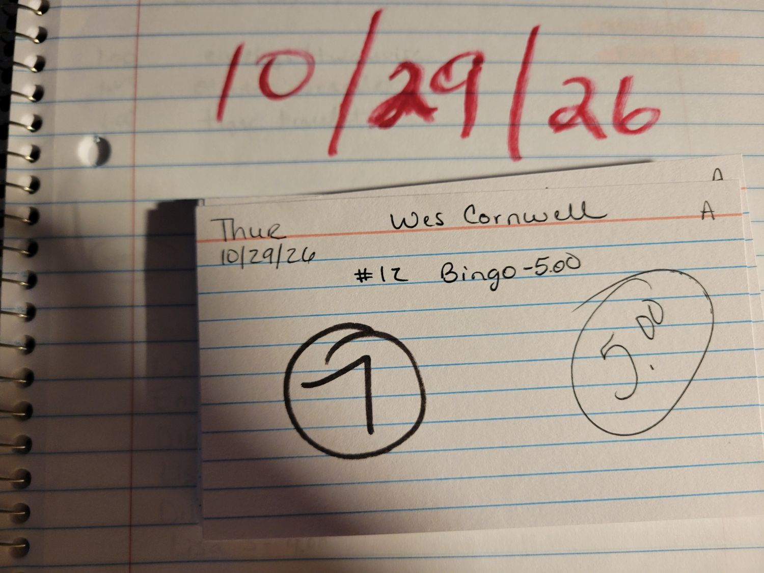 Wes cornwell 10/29/26 thur auc Wes cornwell 10/29/26 thur auc