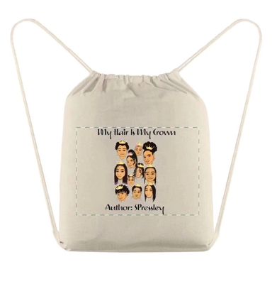 My Hair Is My Crown backpack