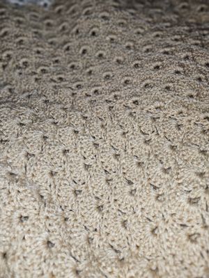 Handmade crochet throw blankets
