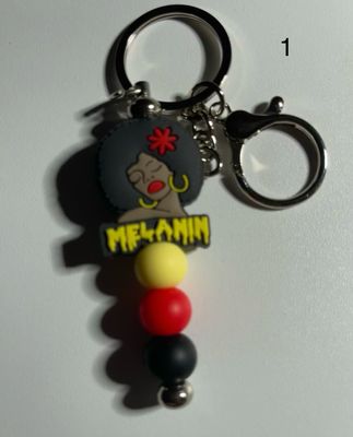 Soft Beaded Keychains