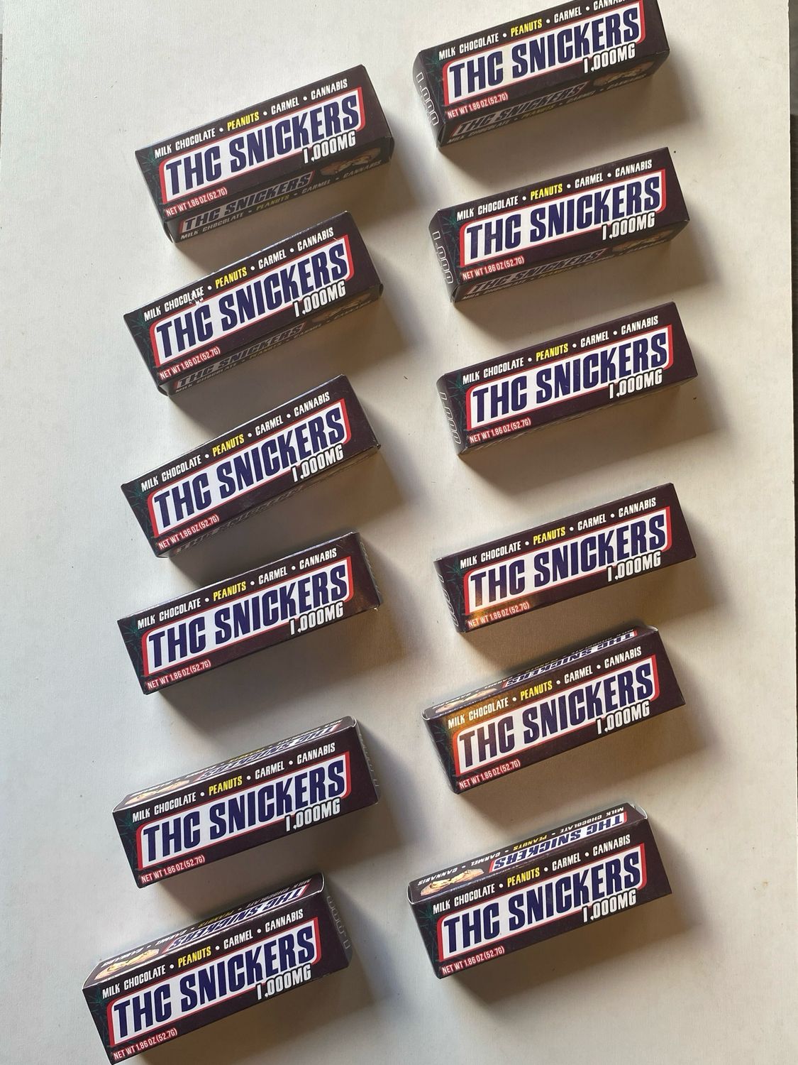 12 Bars THE SNICKERS 1000mg