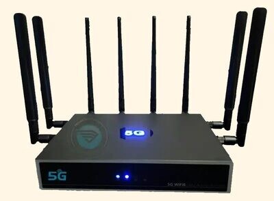 NexPro 6 -- 5G Gigabit Wireless Internet WiFi6 Router/Internet Modem with One Months Service FREE