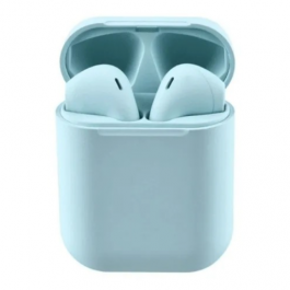 Auriculares Inalambricos In Ear Touch Bluetooth I12 CELESTE
