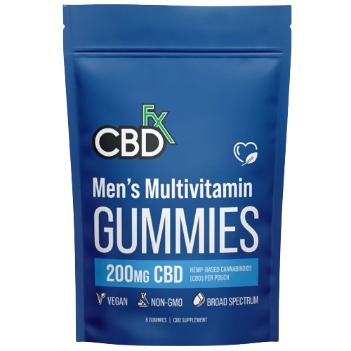 CBDfx Gummies Men Multi Vitamin 8ct 200mg