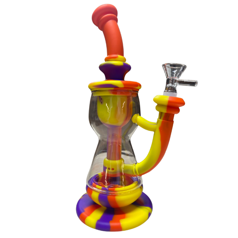 BONG SILICONE ASST WATERPIPE 10&quot;