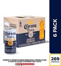 SIX PACK CORONA LATA