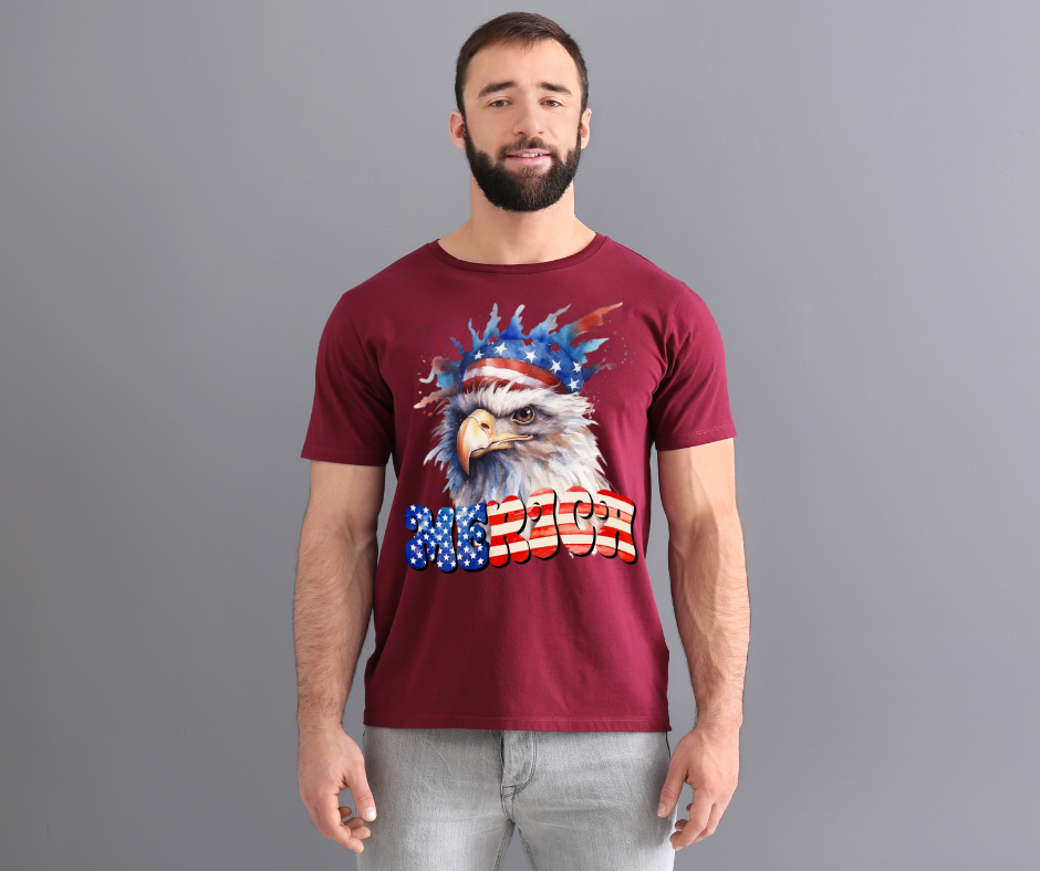 &#39;Merica Patriotic Eagle Design