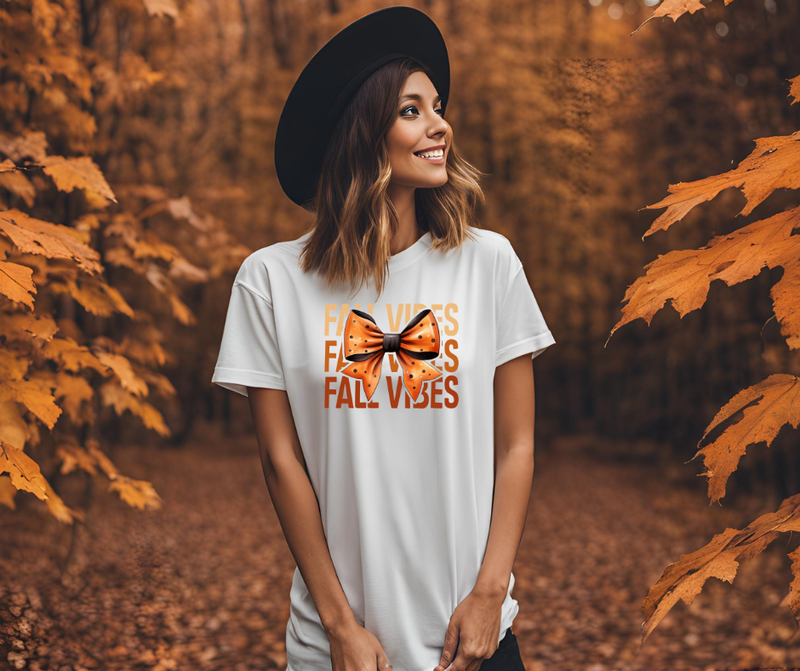 Fall Vibes Bow Design