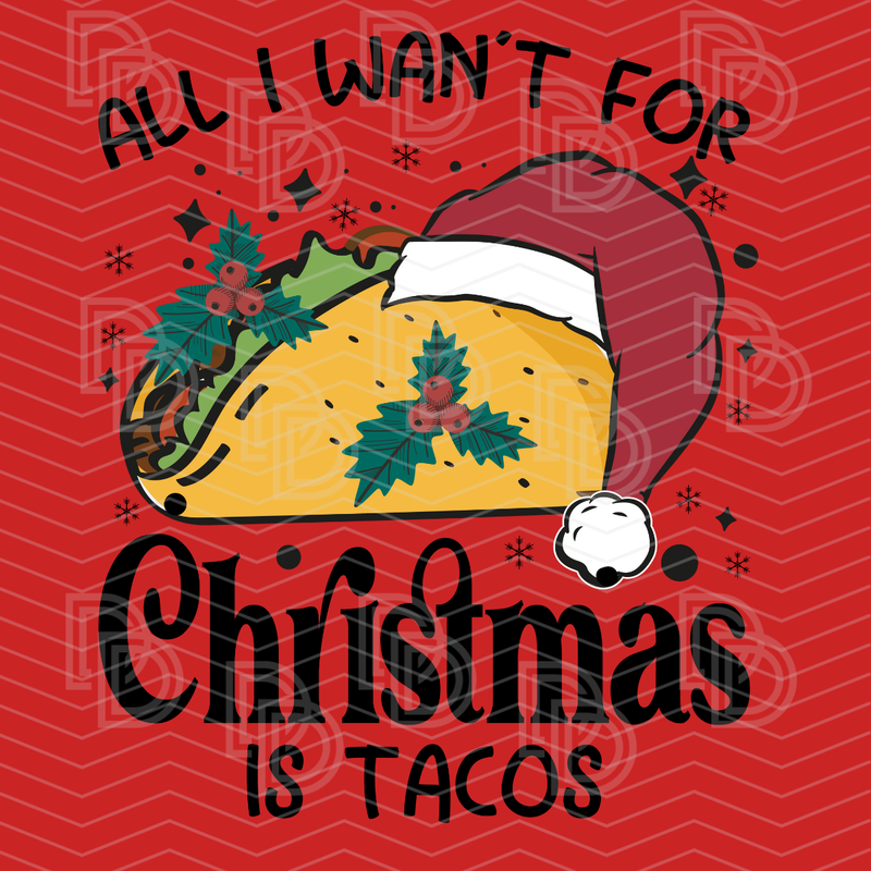 Taco Christmas Design