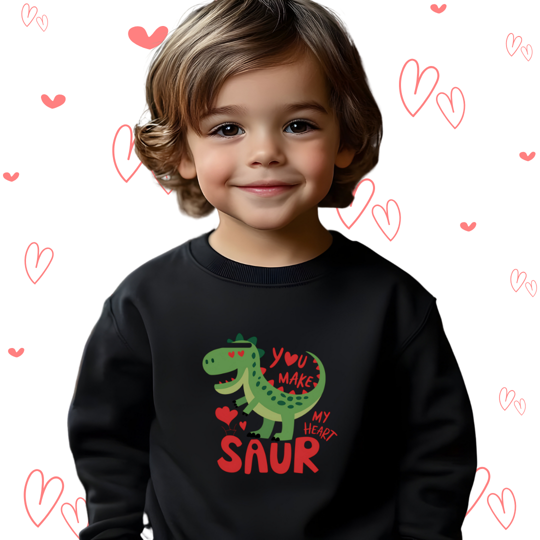You Make My Heart Saur Design