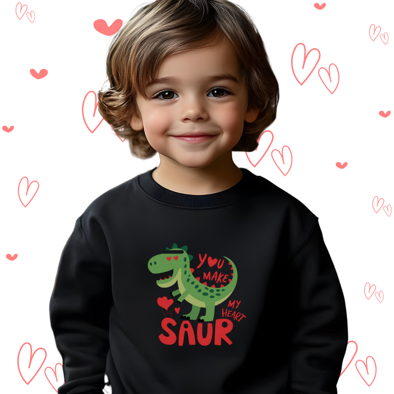 You Make My Heart Saur Design