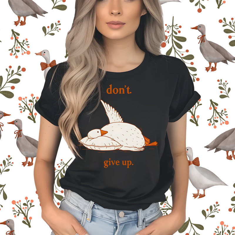 Don&#39;t Give Up Design