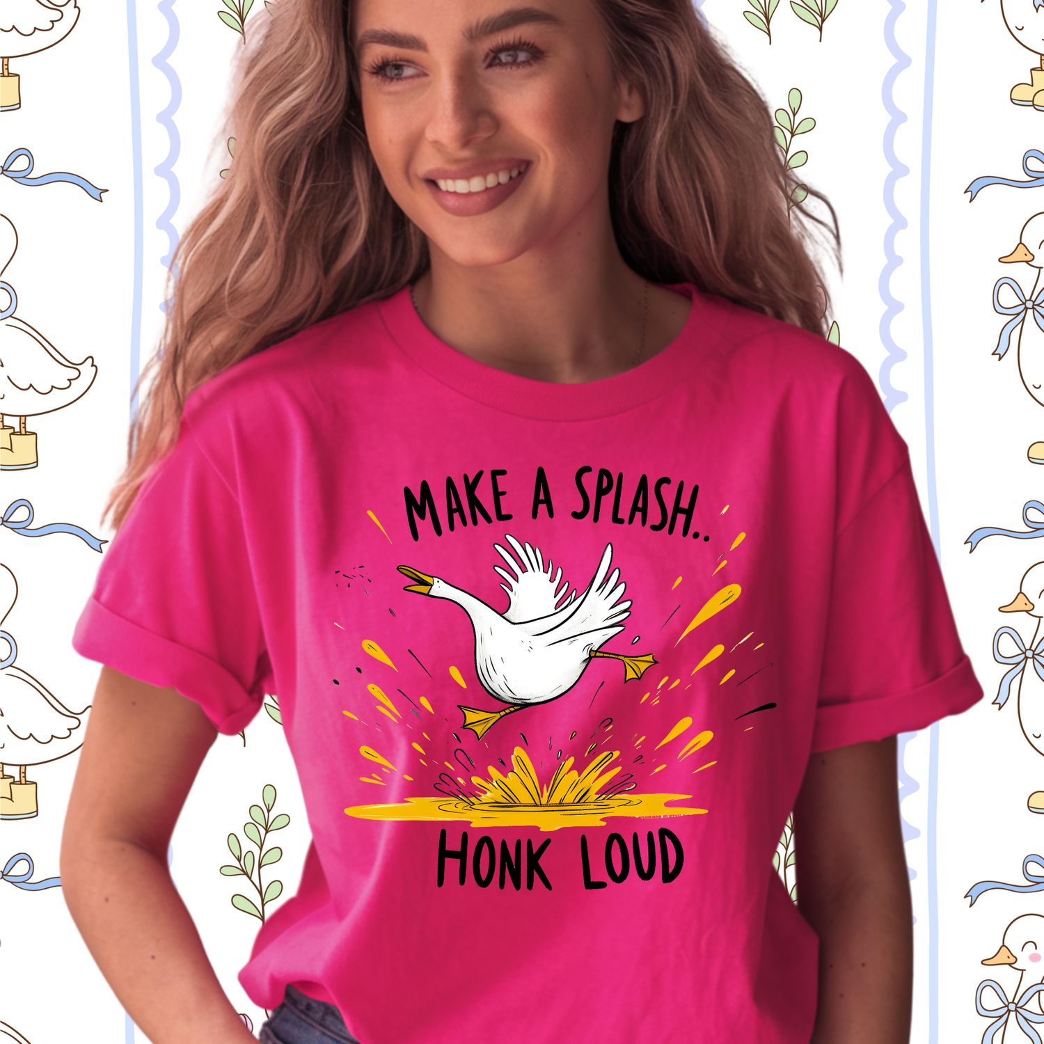 Honk Loud Goose Design