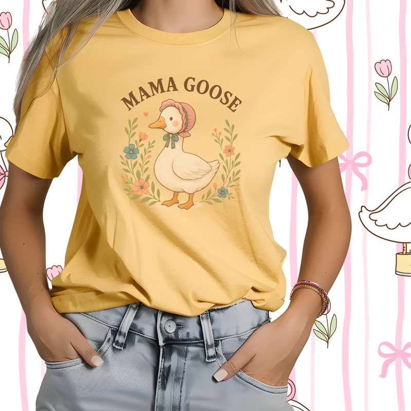 Mama Goose Yellow Design