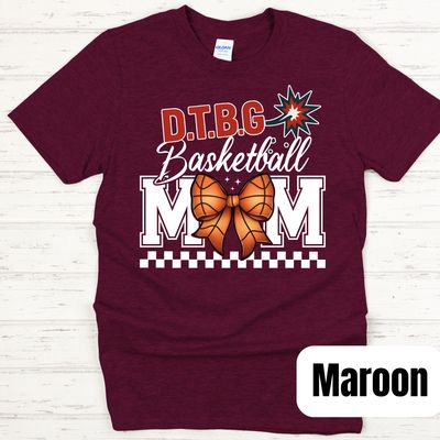 Basketball Mom Bow
