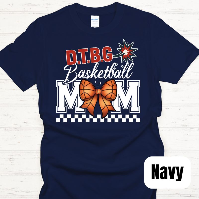 Basketball Mom Bow