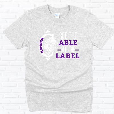 See the Able Not the Label Design