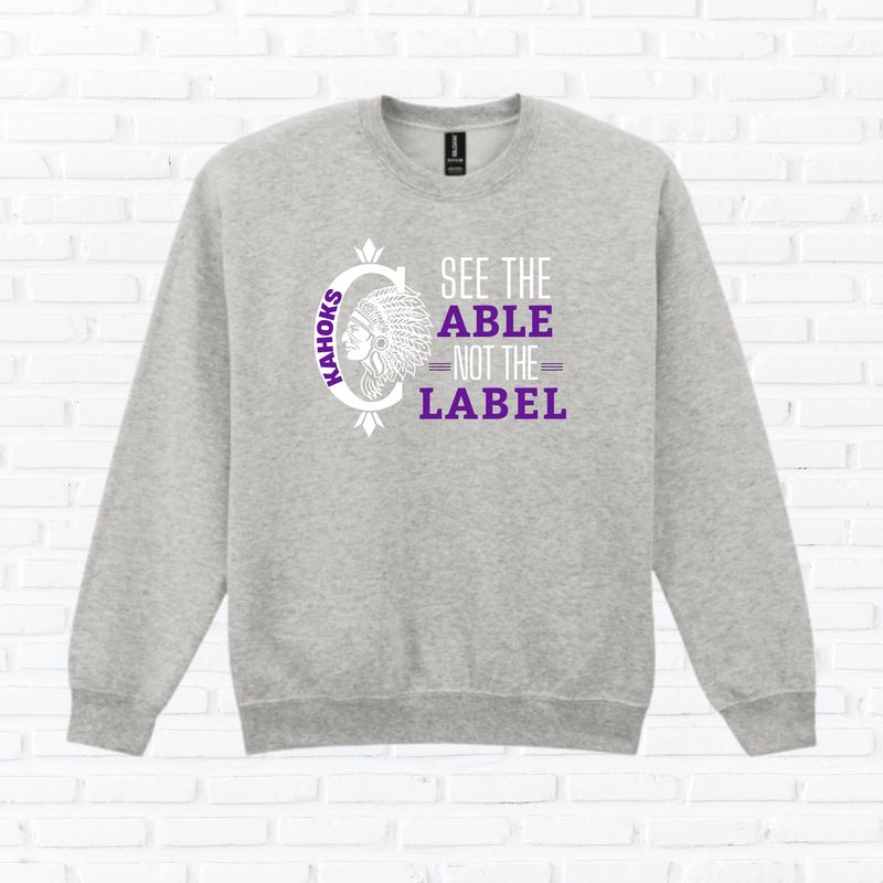 See the Able Not the Label Design