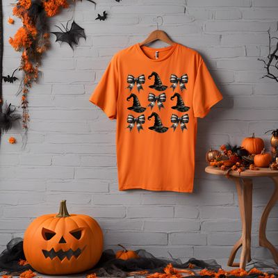 Witches Hats and Bows Design