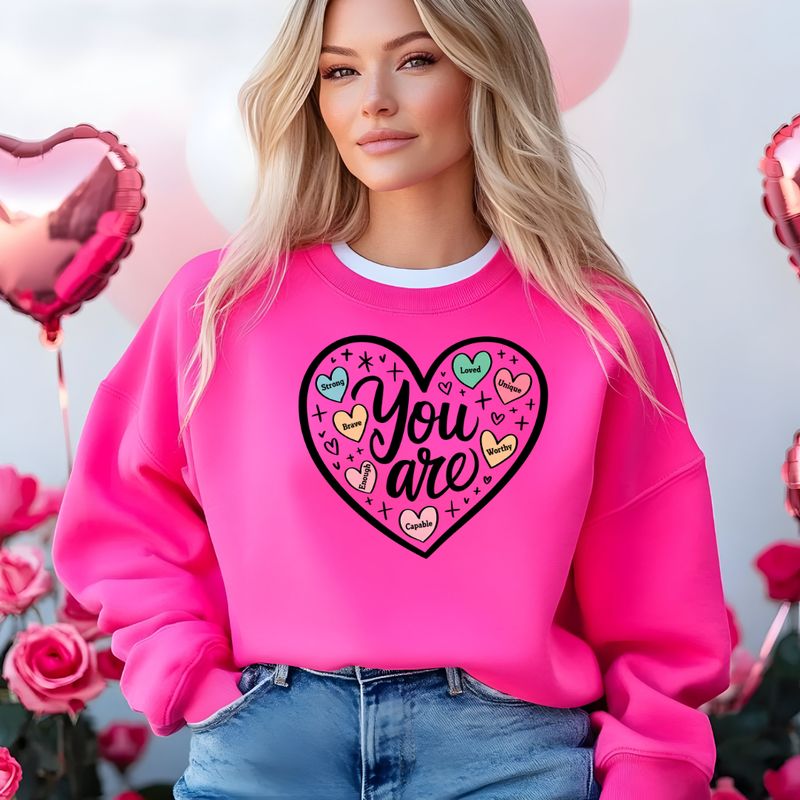 You Are - Candy Hearts Design
