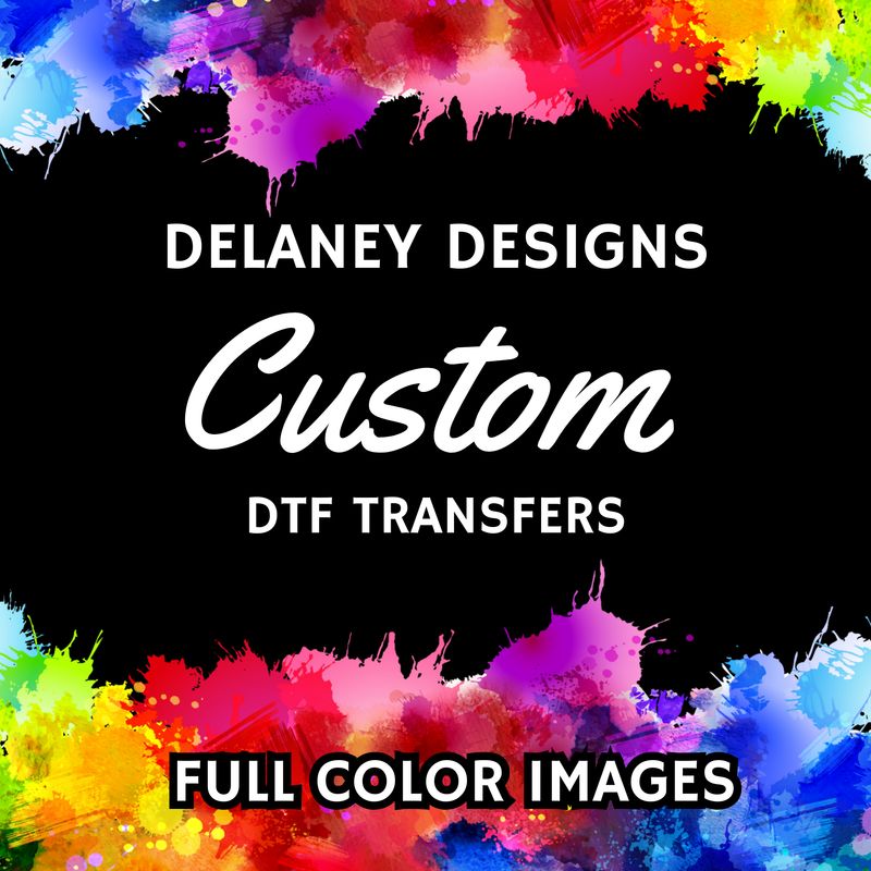 Custom DTF Transfers-Ready for Press