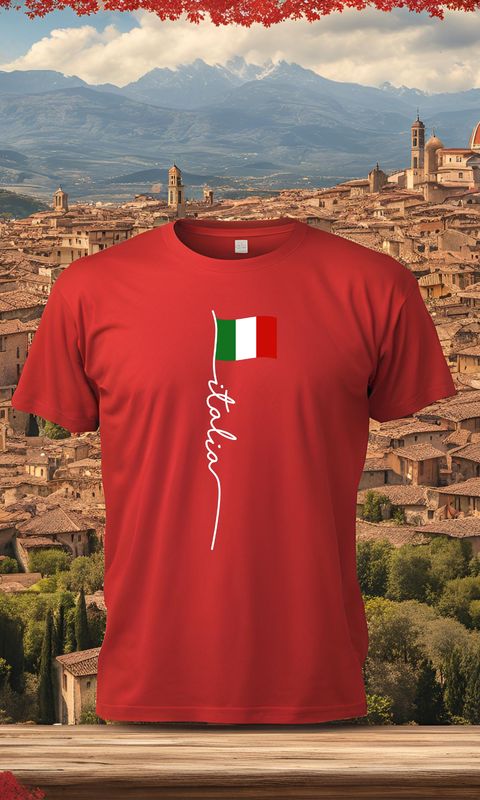 Italian Flag Script Design