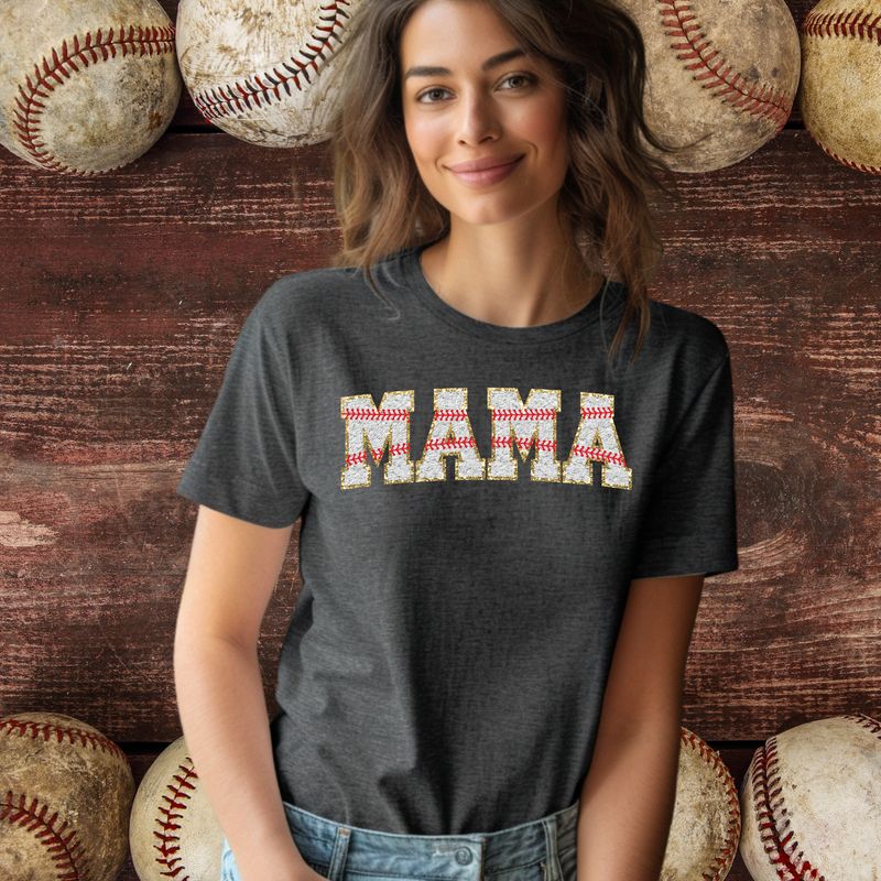 Mama Baseball Design