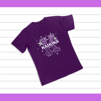 Kahok Glitter Stars Design