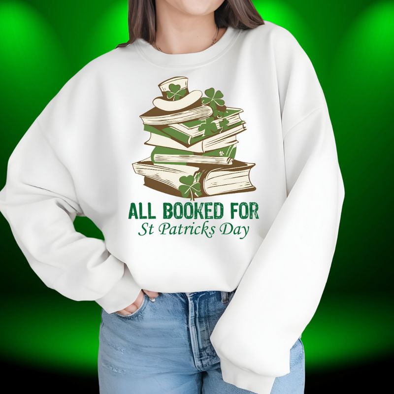 Booked St. Patrick's Day Design