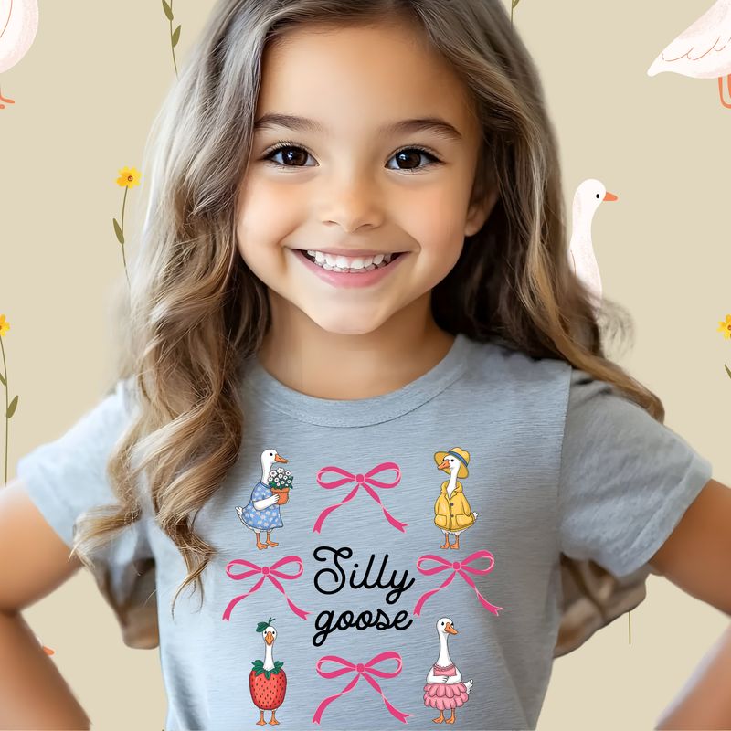 Silly Goose Croquette Bow Design