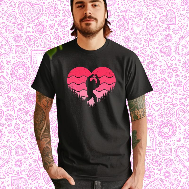 Bigfoot Valentine Design
