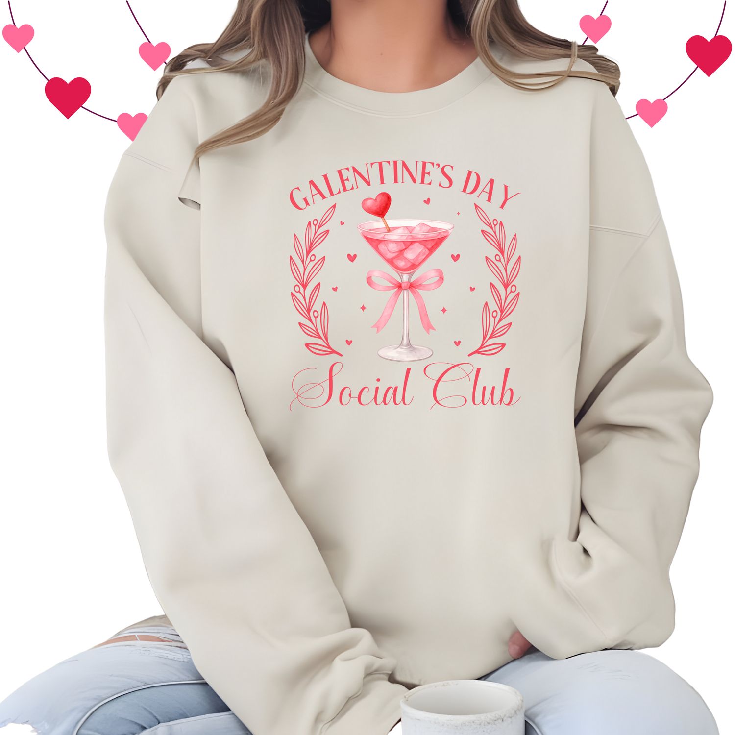 Galentines Social Club Design