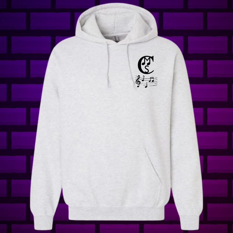 CMS Band - White Hoodie