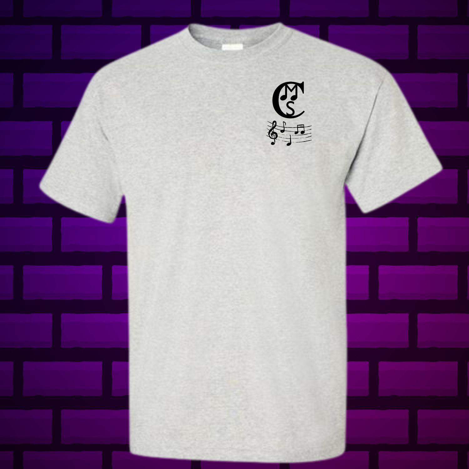 CMS Band - Ash Ultra Cotton T-Shirt